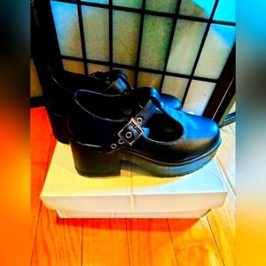 Koi Footwear Dark Sai Mary Janes